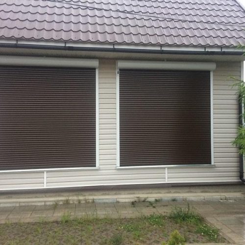 Рольставни на окна Зеленоград установка